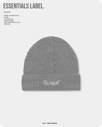 W.R.S.D Beanie Grey