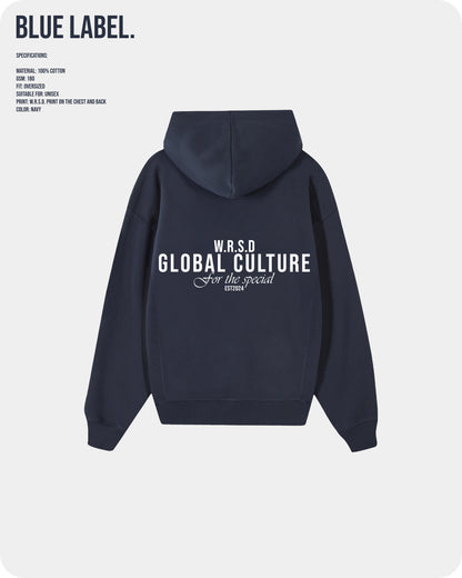 W.R.S.D Hoodie Navy