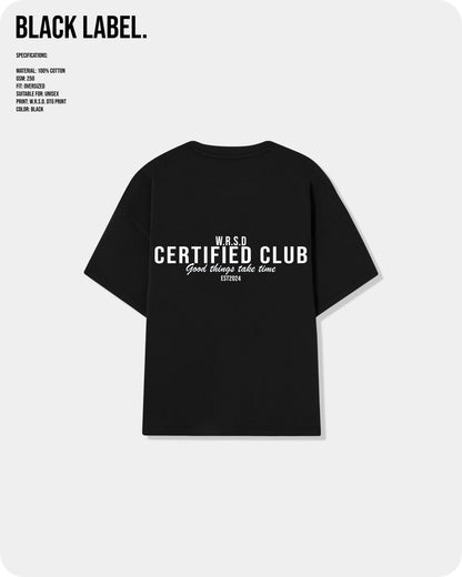 W.R.S.D Oversized T-shirt Black